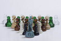 象牙のチェス駒